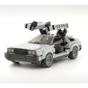 Futuro Retro Car - Futuristic Supercar Building Block Kit