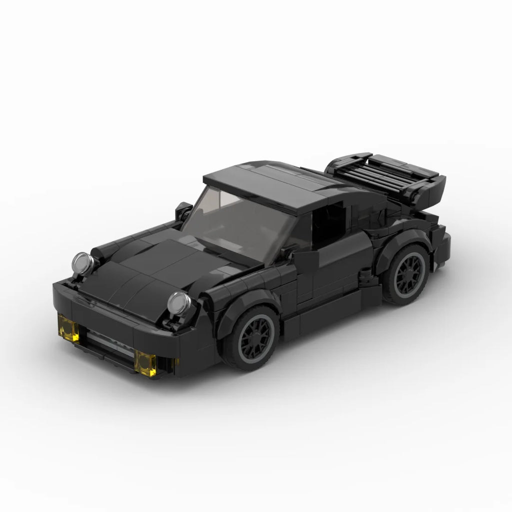 Moc-Black Bird (930) Turbo 355PCS Racing Sports Car Vehicle Racer Building Blocks Brick Creative Garage Toys