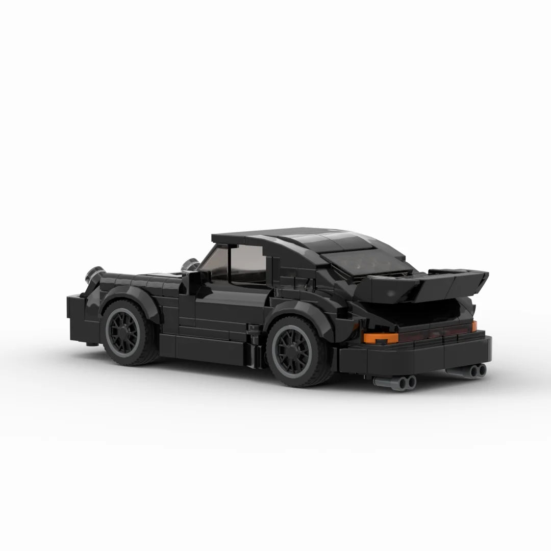Moc-Black Bird (930) Turbo 355PCS Racing Sports Car Vehicle Racer Building Blocks Brick Creative Garage Toys